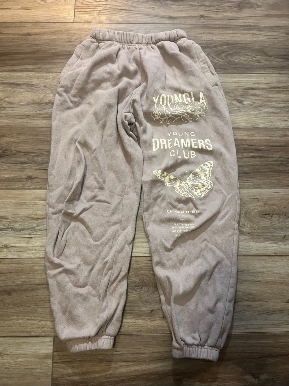YoungLA Young Women’s Pink Joggers